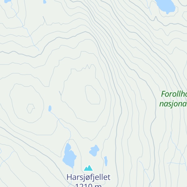 Map of Berghøgda