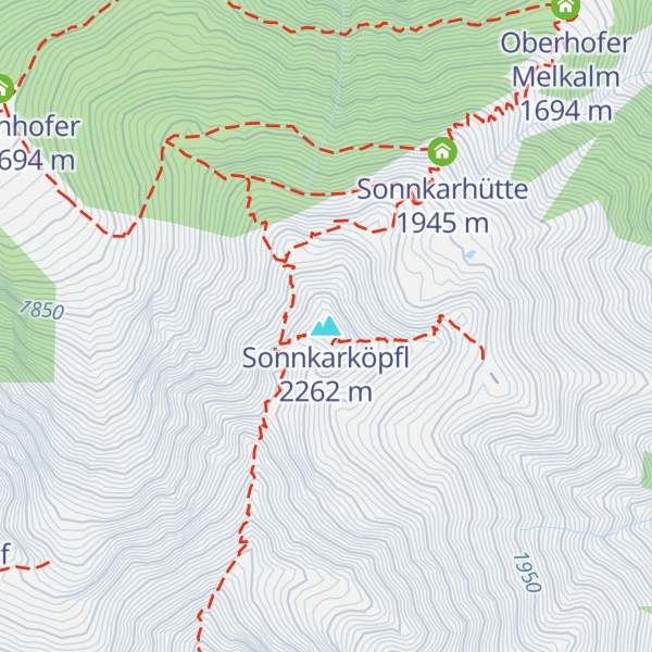 Map of Sonnkarköpfl
