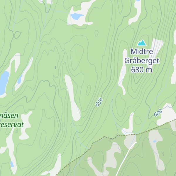 Map of Vestre Gråberget