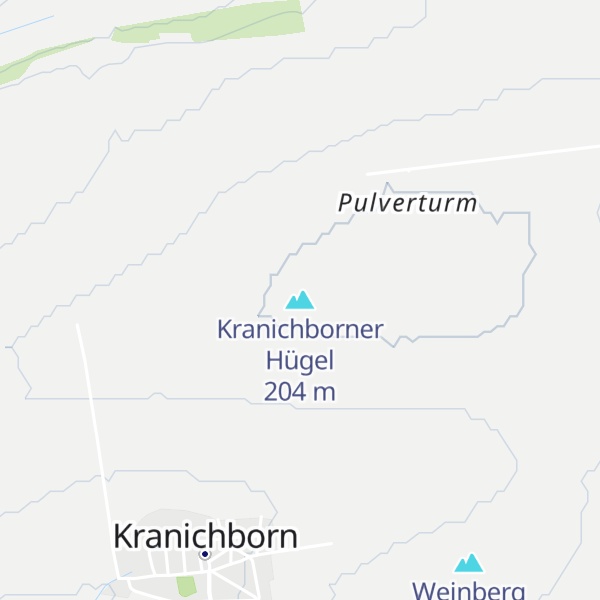 Map of Kranichborner Hügel