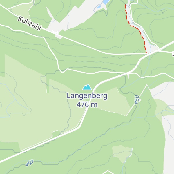 Map of Langenberg