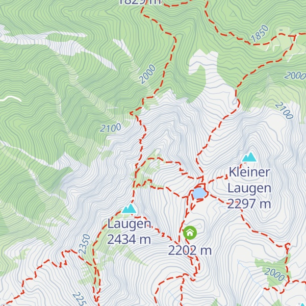 Map of Ultner Spitz