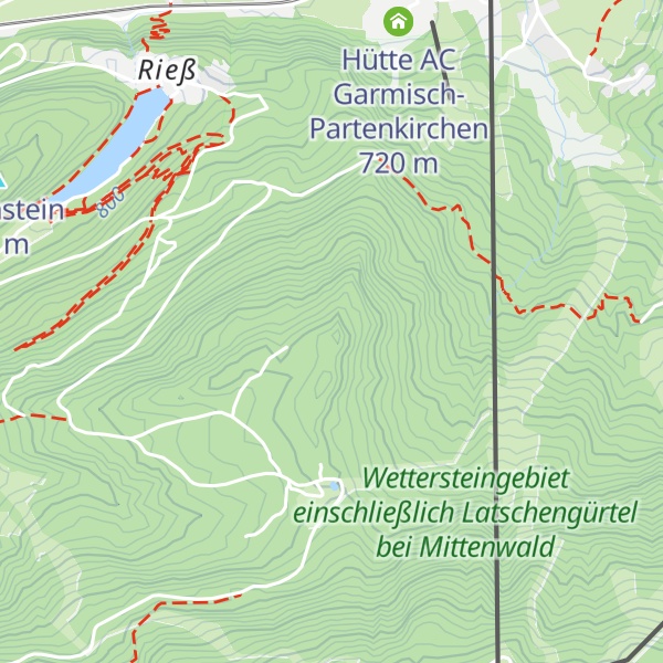 Map of Rießerkopf