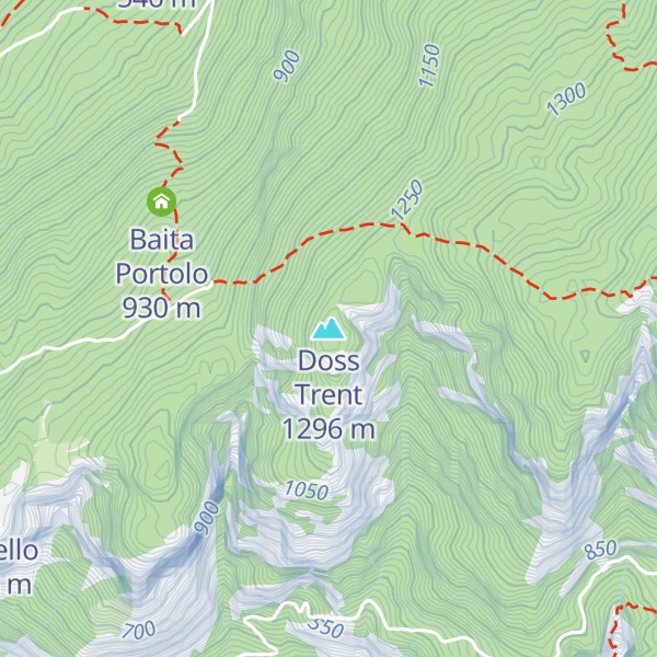 Map of Doss Trent