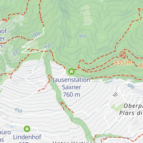 Map of Jausenstation Saxner