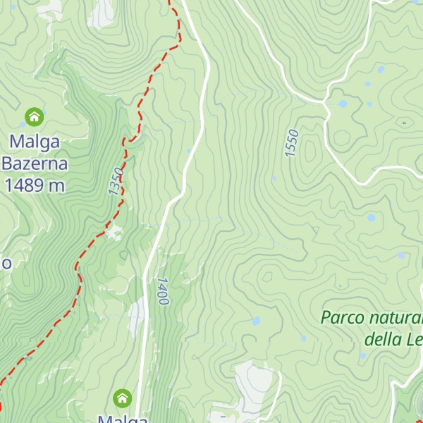 Map of Malga Porcarina
