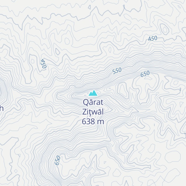Map of Qārat Ziţwāl