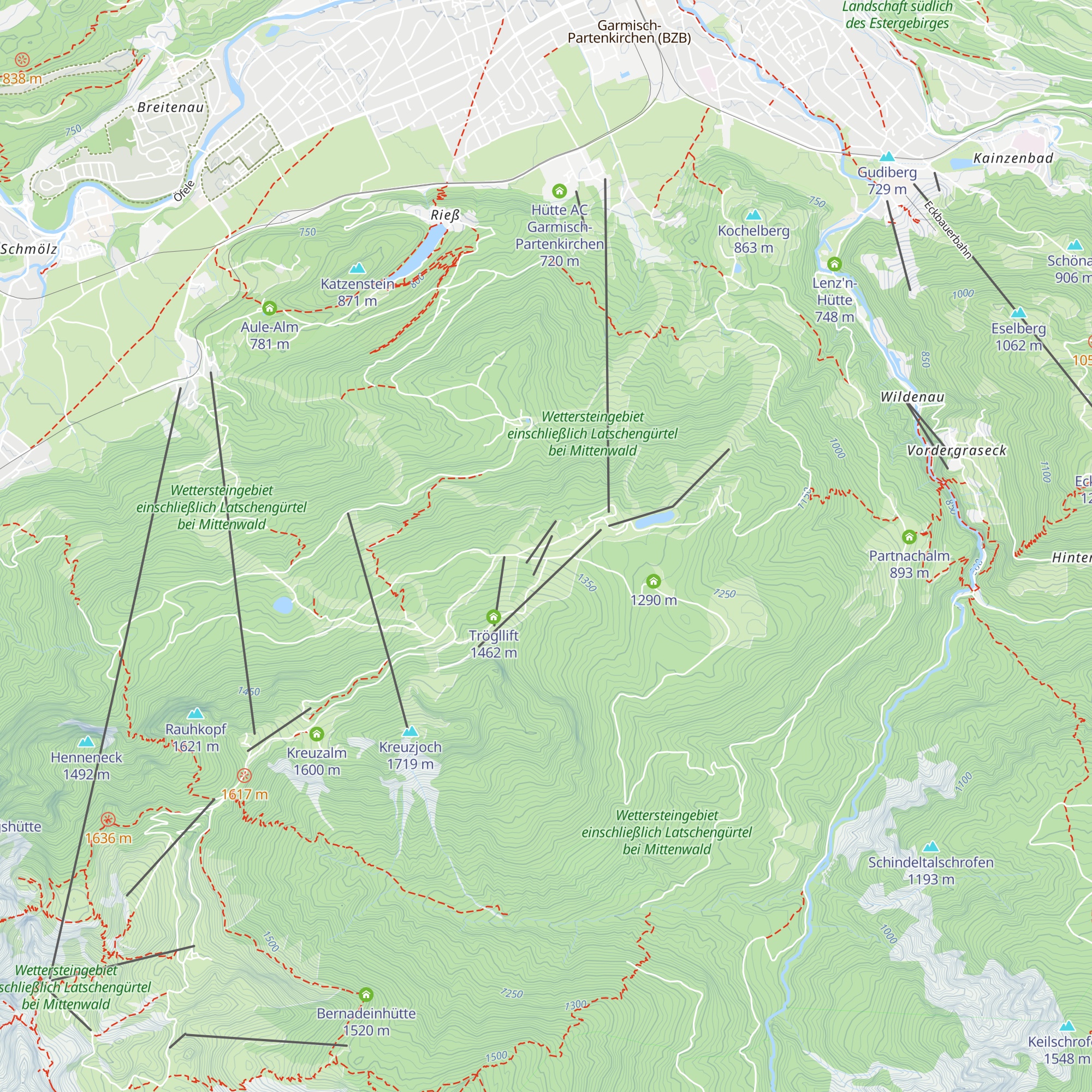 Rimmler-Moos-Lift 2 map