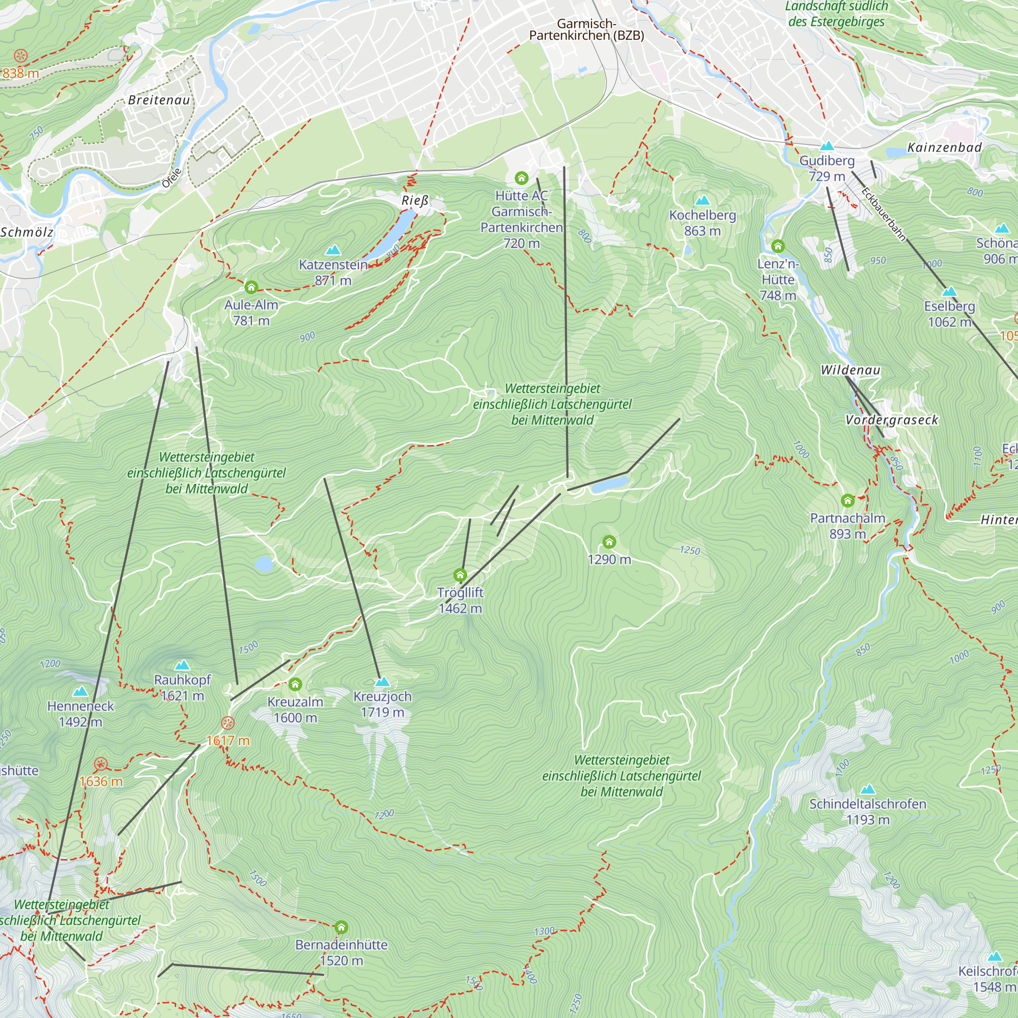 Rimmler-Moos-Lift 2 map