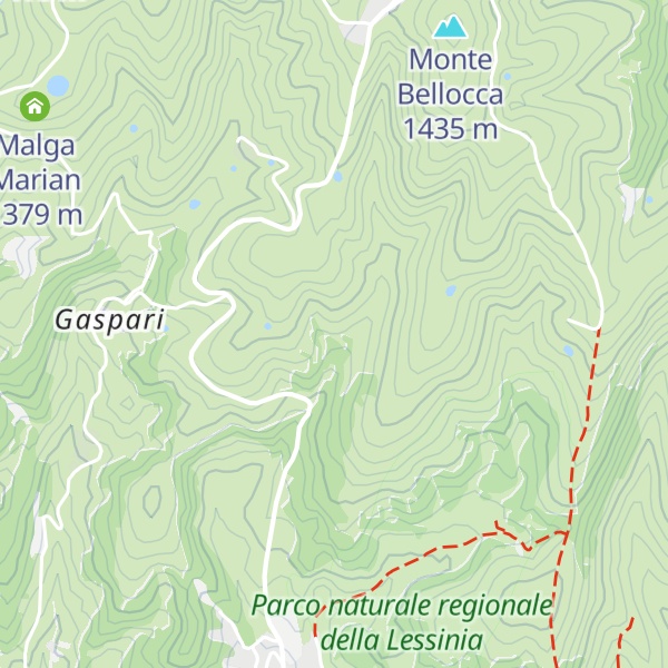Map of La Valle