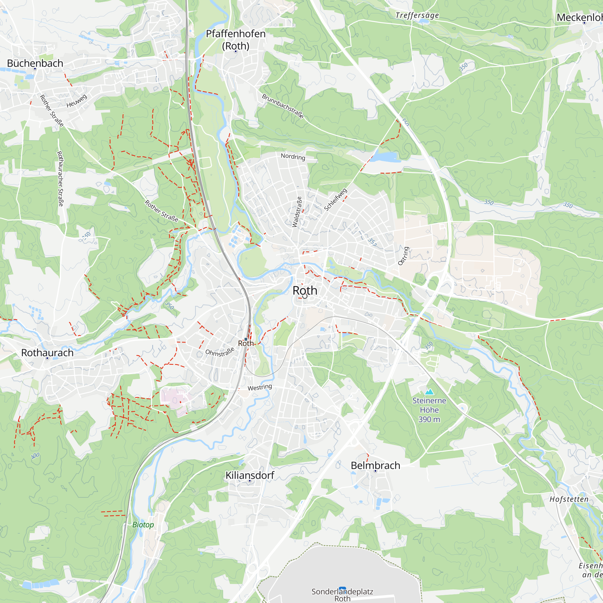 Tourist Information map