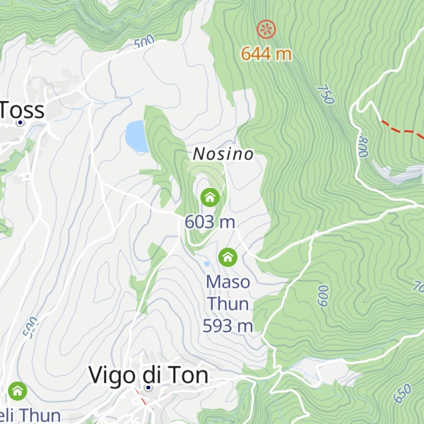Map of Caffetteria del castello