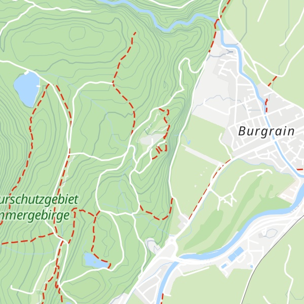 Map of Werdenfelser Hütte