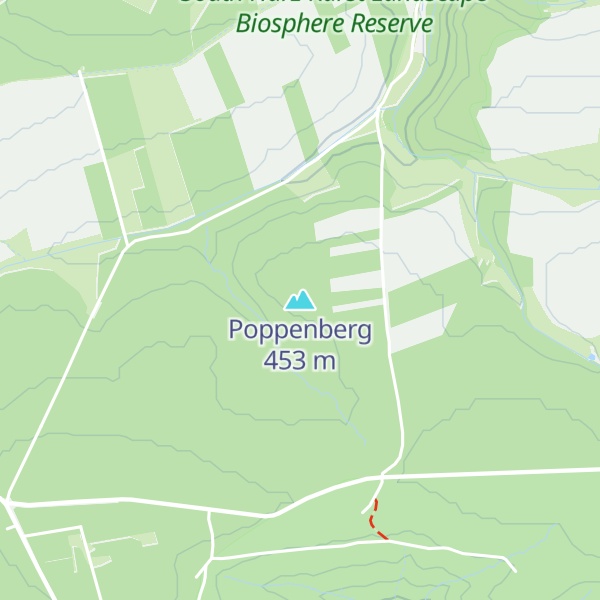 Map of Poppenberg