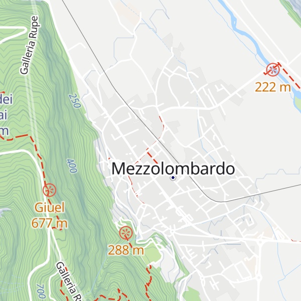 Map of Consorzio Turistico Piana Rotaliana-Königsberg