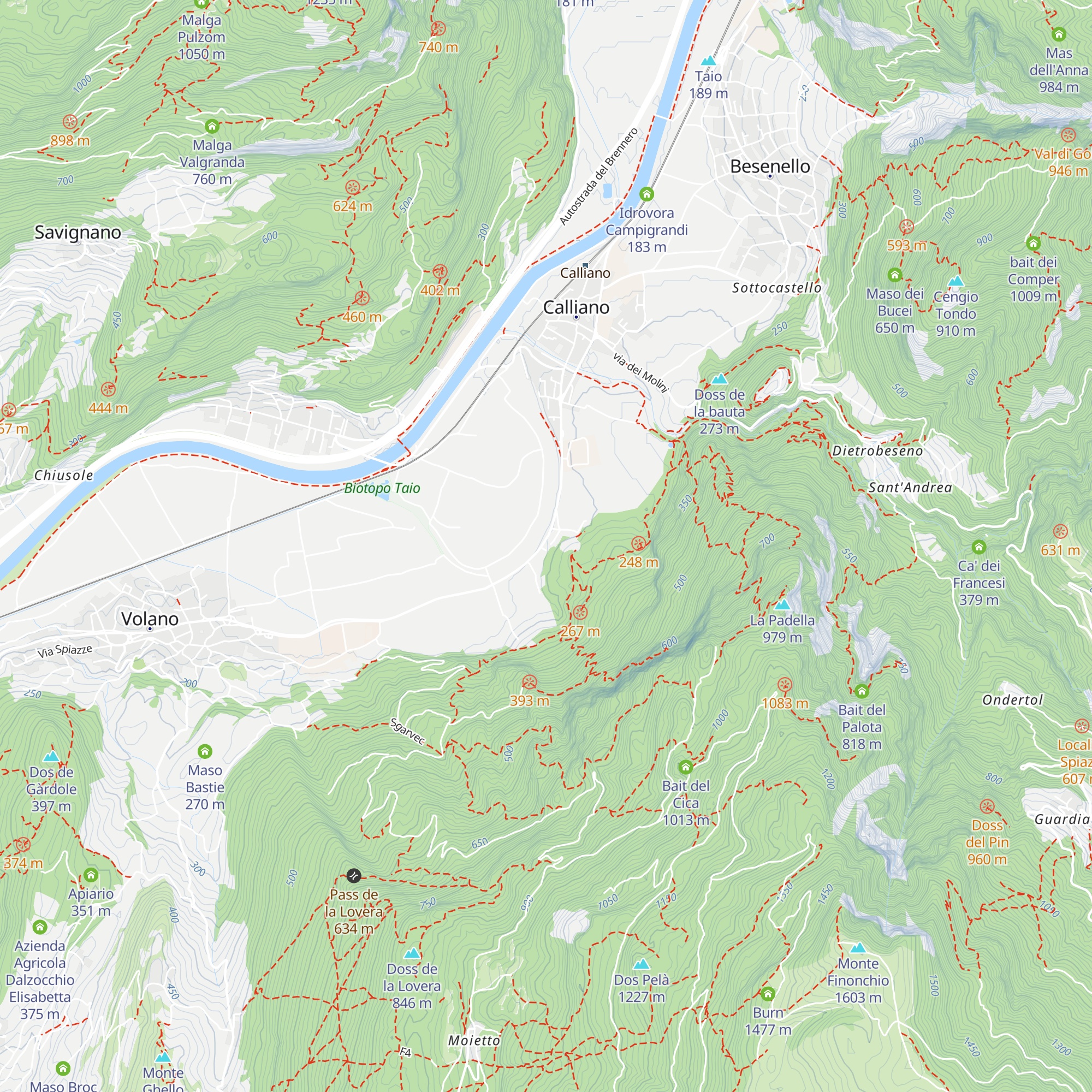 Casa Cantoniera map
