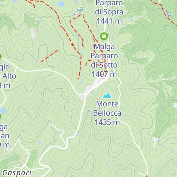 Map of Ristorante Conca dei Parpari