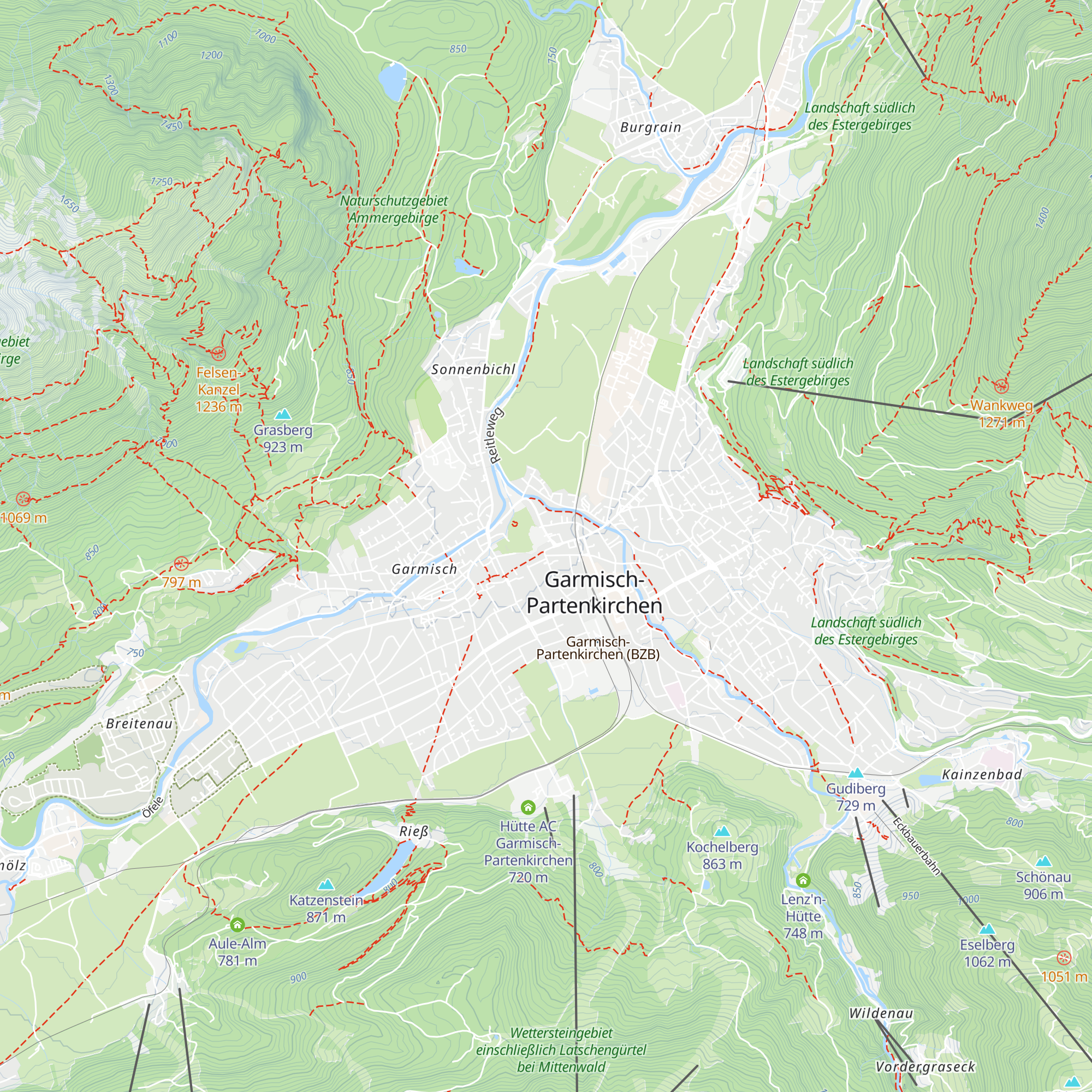 Tourist Information map