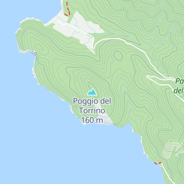 Map of Poggio del Torrino