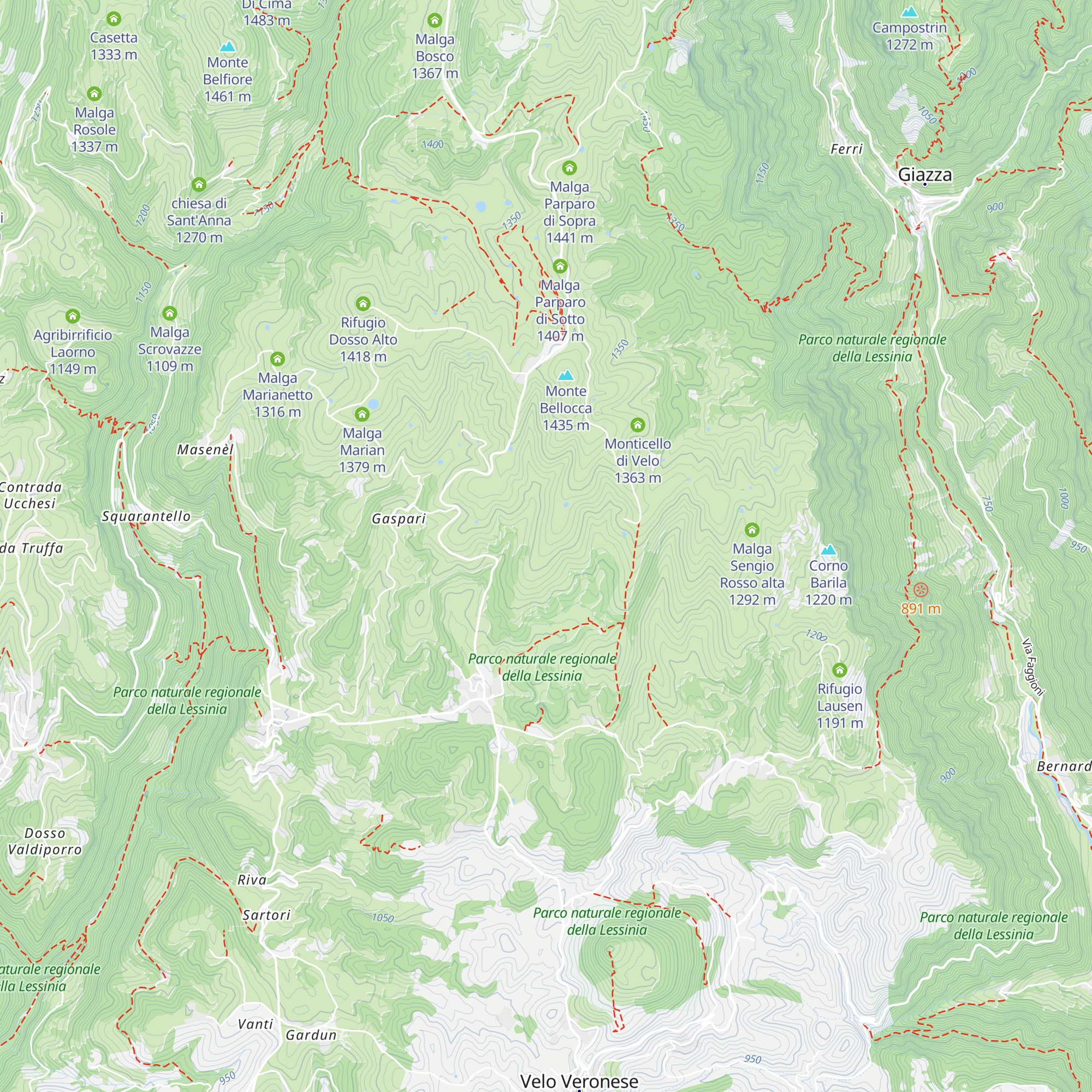 Casotti map