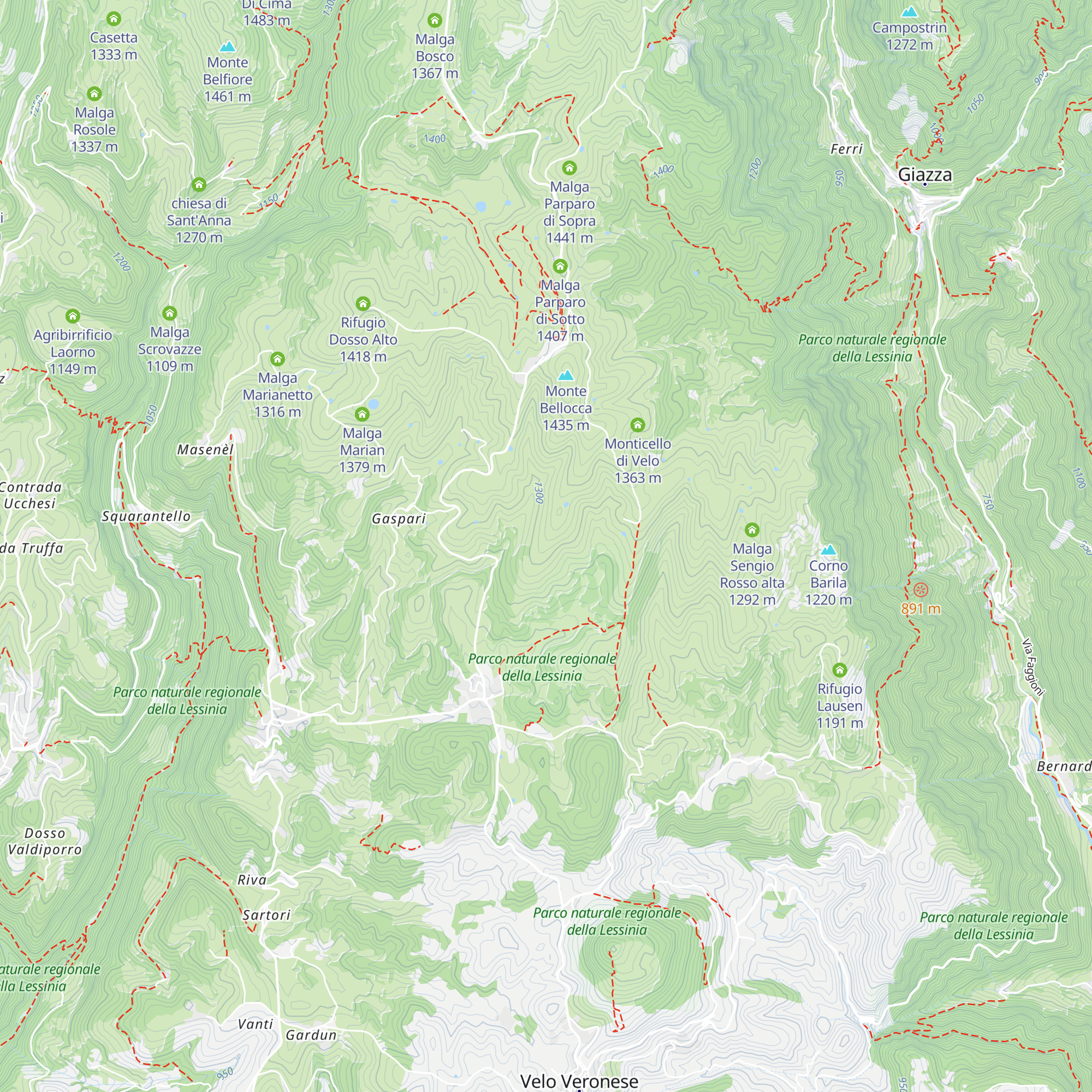 Casotti map
