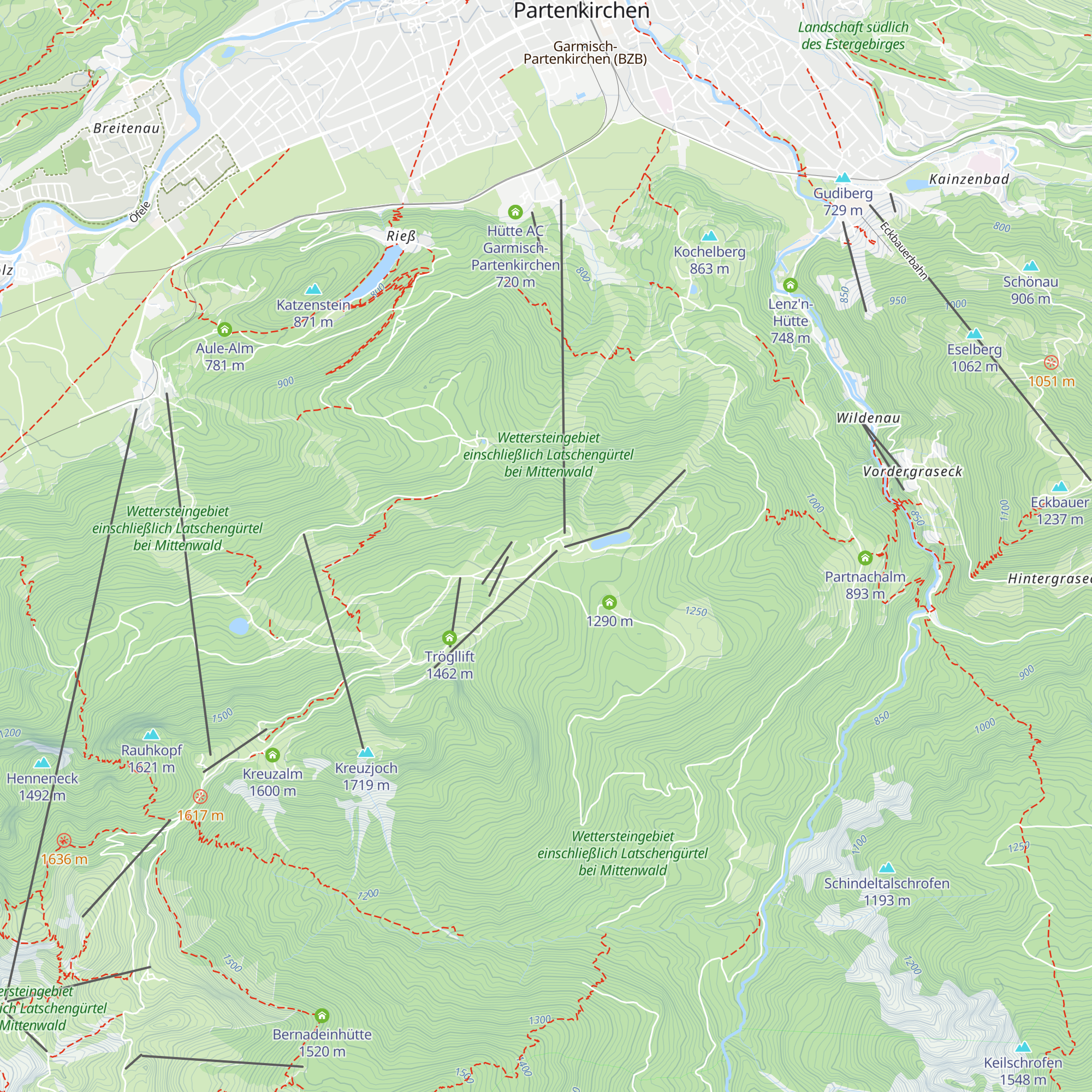 Garmischer Haus map