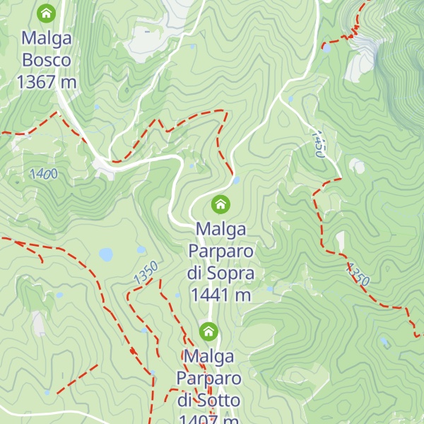 Map of Parparo di sopra