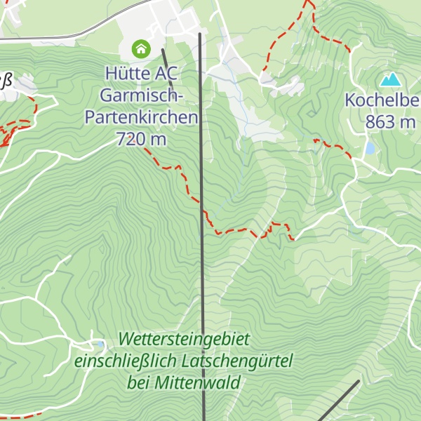 Map of Schnitzschulhütte