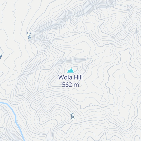 Map of Wola Hill