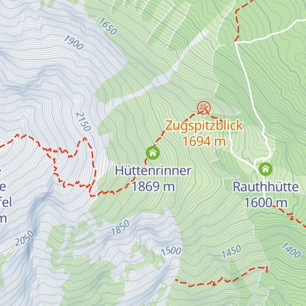 Map of Hüttenrinner