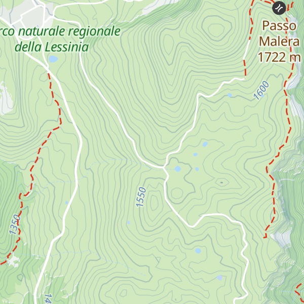 Map of Rifugio Malga Malera