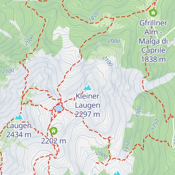 Map of Kleiner Laugen
