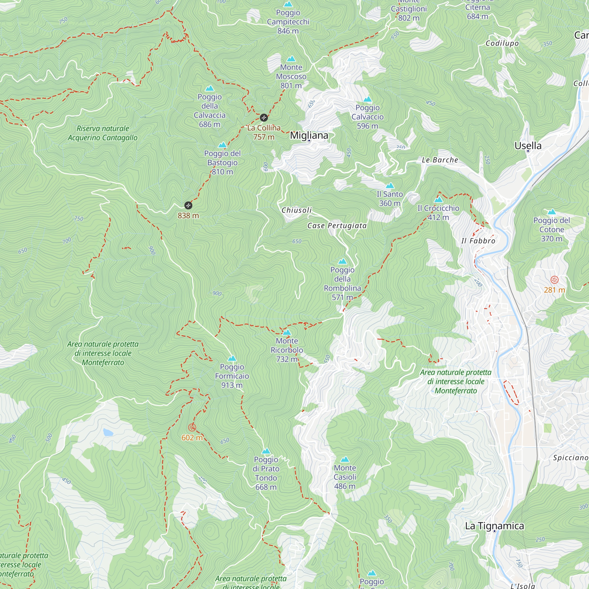 Capanna di Spirito map