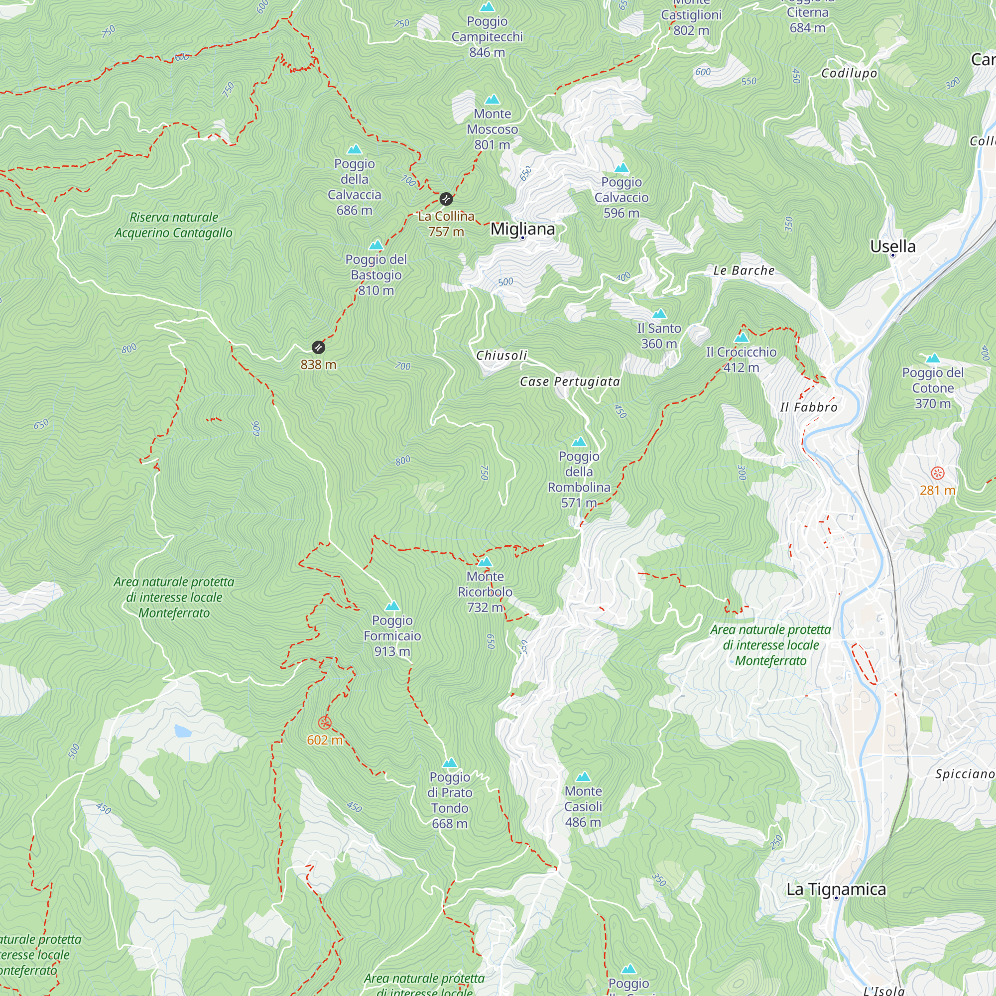 Capanna di Spirito map