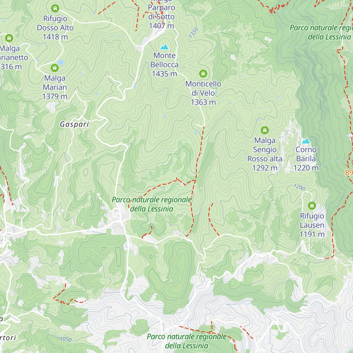 Buse di Sotto map