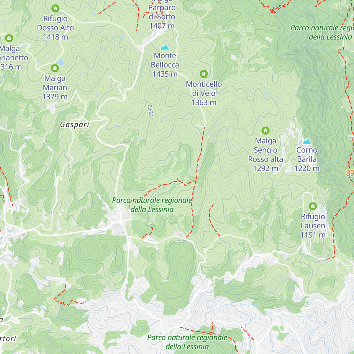 Buse di Sotto map
