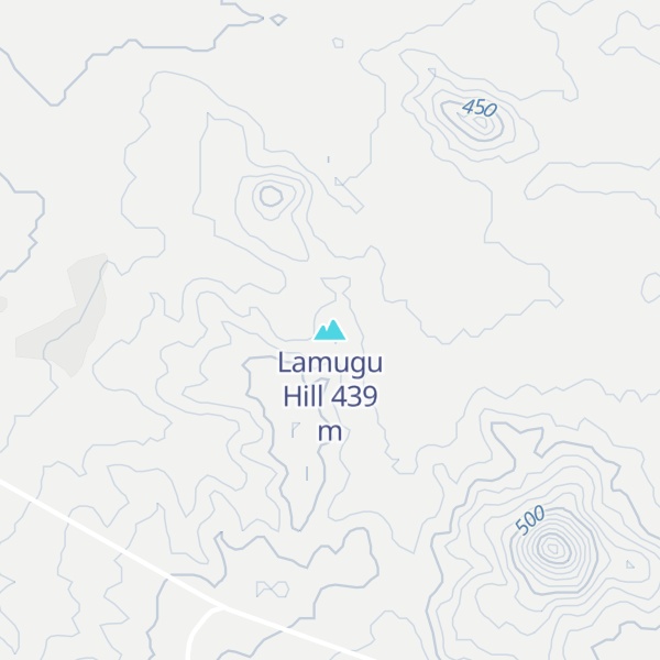 Map of Lamugu Hill