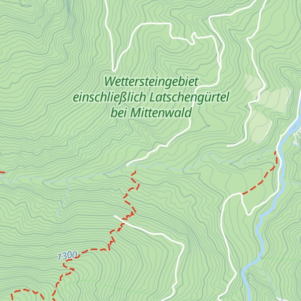 Map of Laubhütte