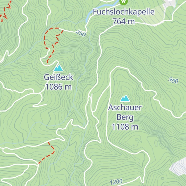 Map of Angerl-Hütte