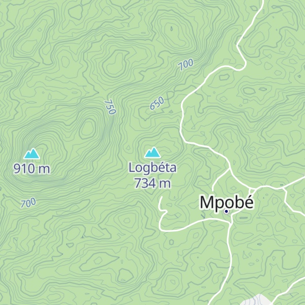 Map of Logbéta