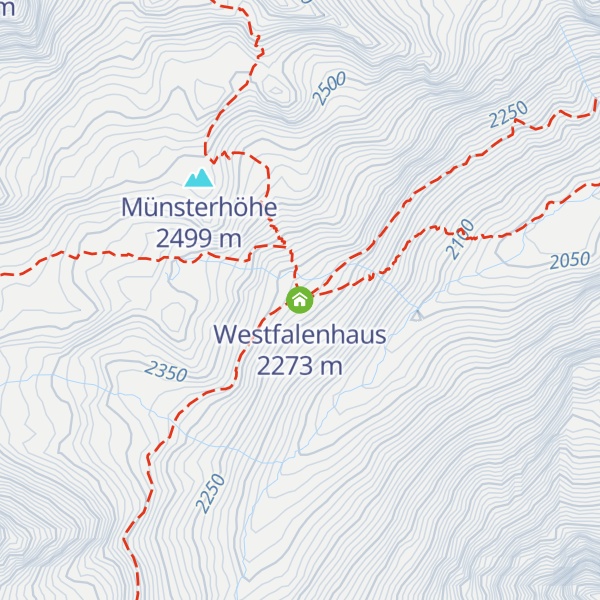 Map of Westfalenhaus