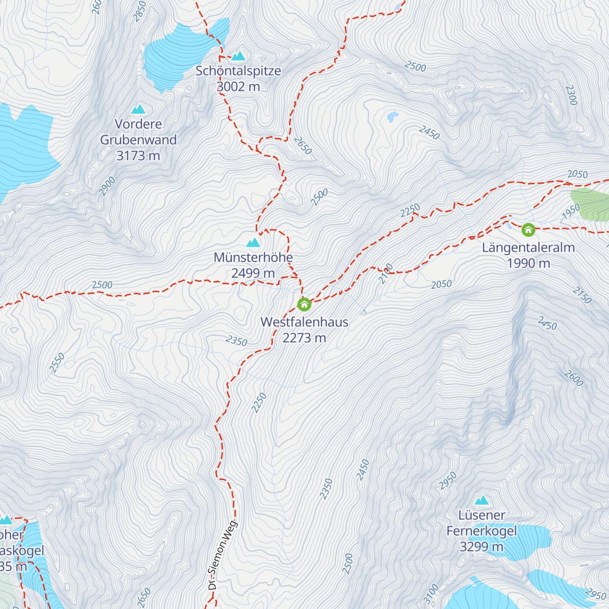 Westfalenhaus map