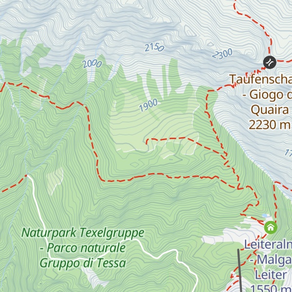 Map of Gampen-Kuhalm