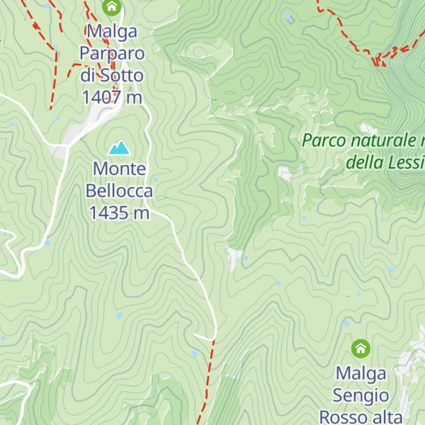 Map of Monticello di Velo