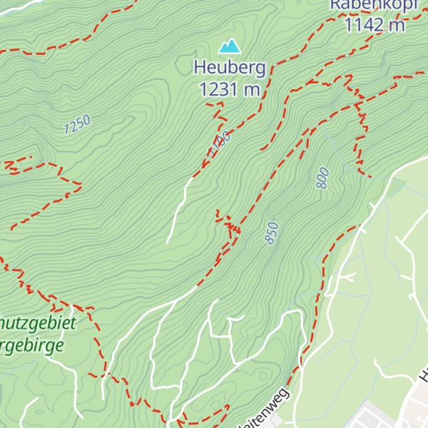 Map of Haslrisshütte