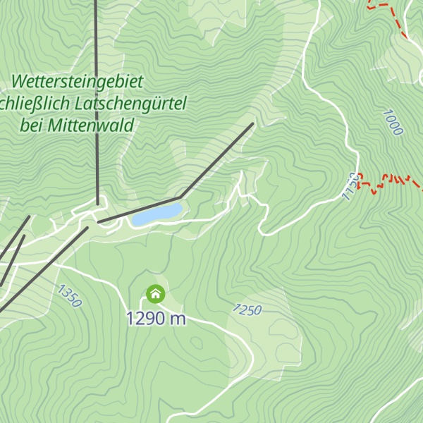 Map of AGV Drehmöser Hutte