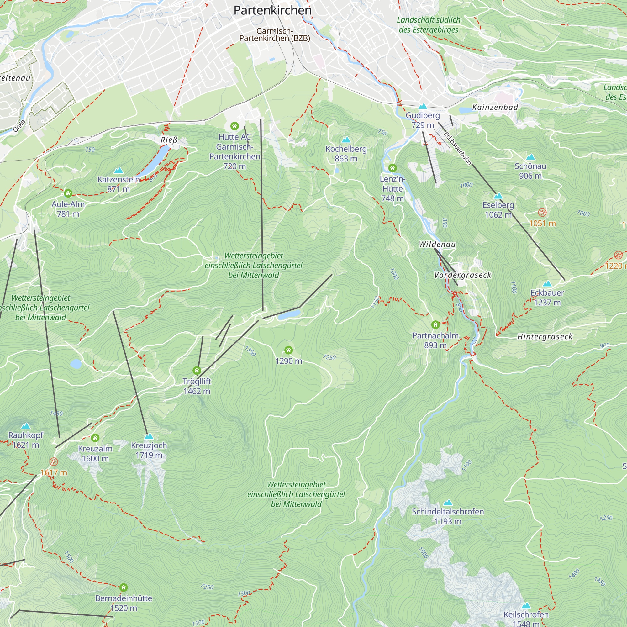 AGV Drehmöser Hutte map