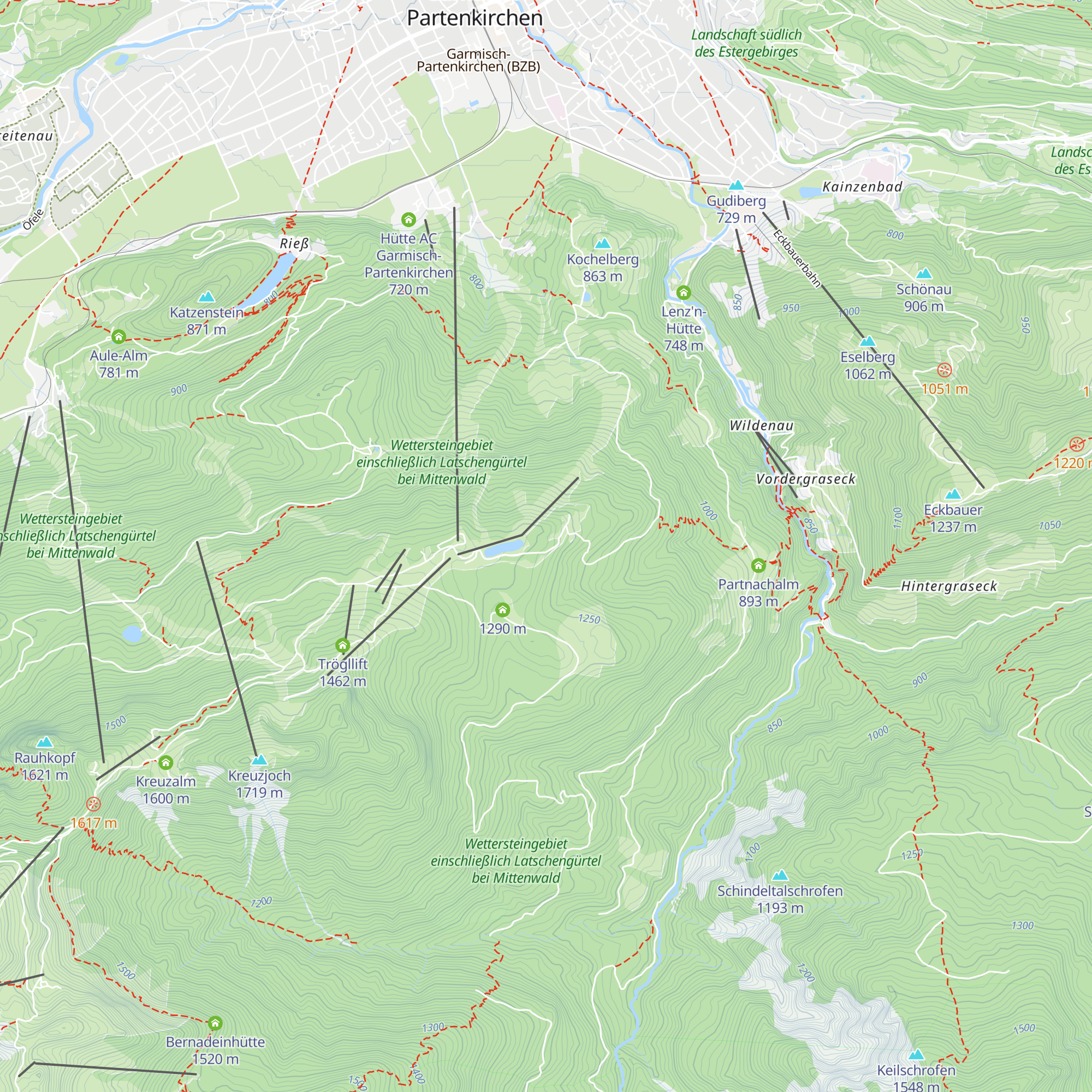 AGV Drehmöser Hutte map