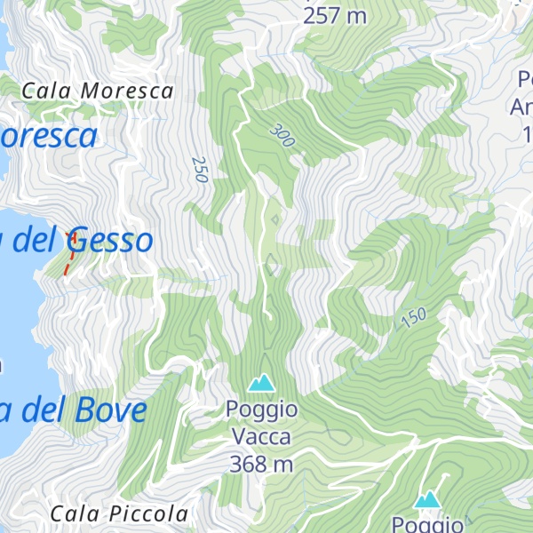 Map of Poggio di Lavagnini