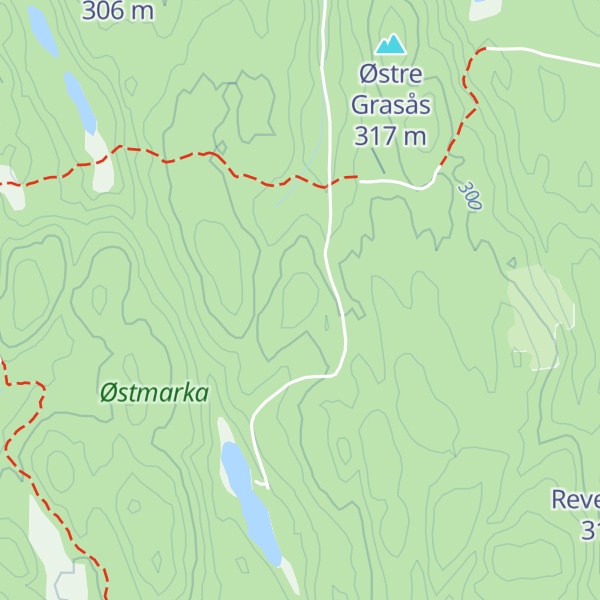 Map of St. Hansåsen